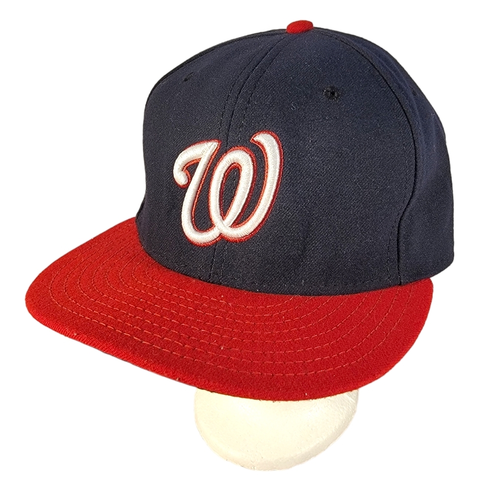 59Fifty New Era Washington Nationals MLB Fitted Hat Baseball Cap Size 7.5 NWT